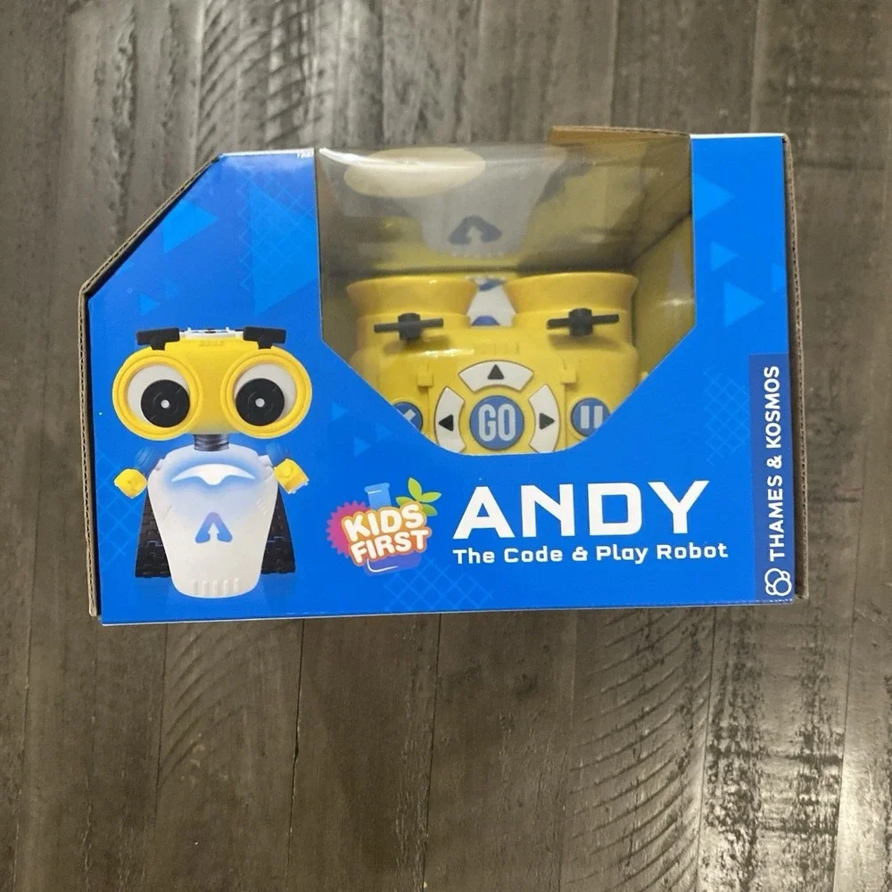 Thames & Kosmos Andy: The Code & Play Robot Screen-Free Coding & Robotics Kit